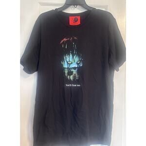 Vixen micheline pitt StephenKing T-shirt IT, Halloween Clown Sz L Pinup Horror